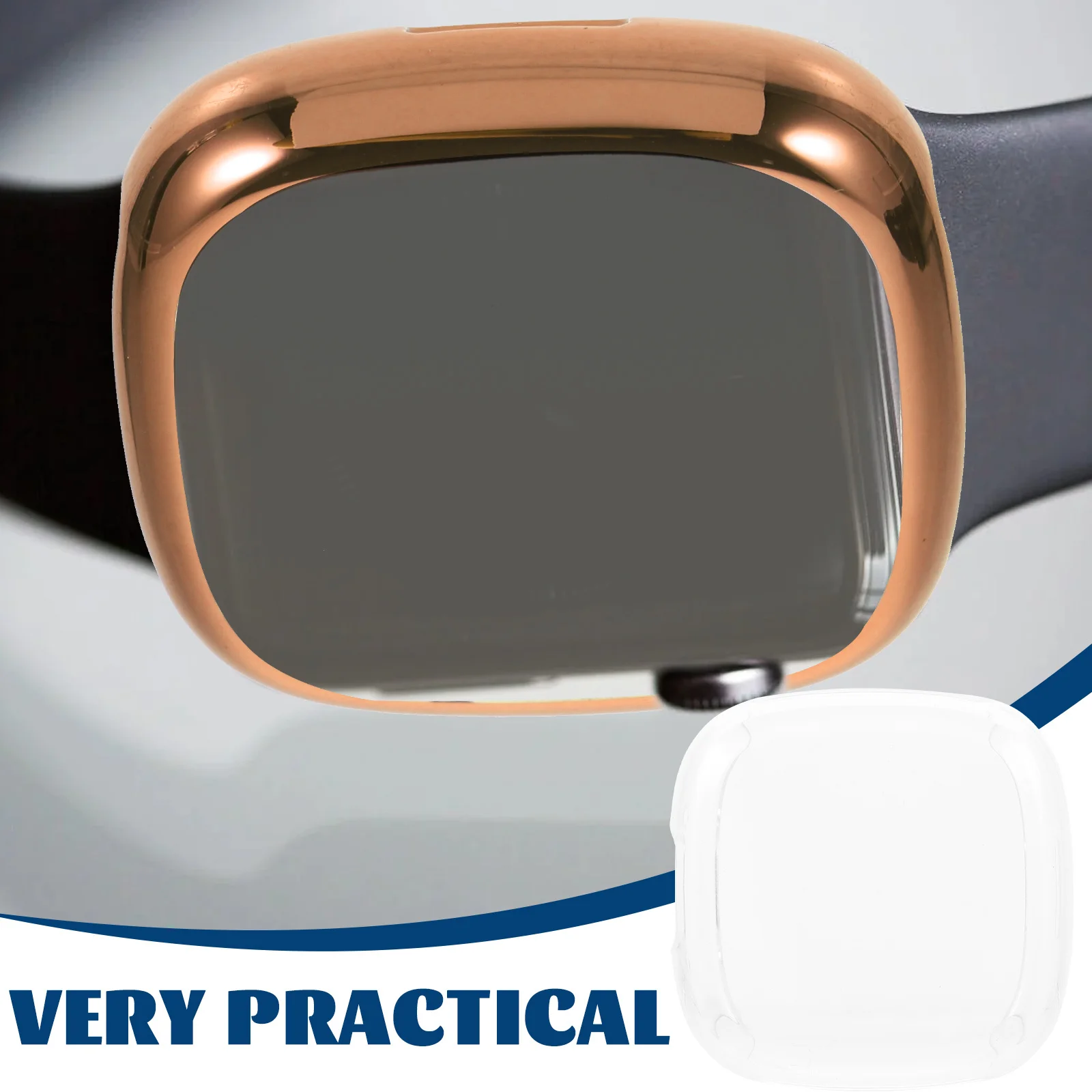 

4 Pcs Accessory Watch Accessories Transparent Protector TPU Replaceable Screen Cover