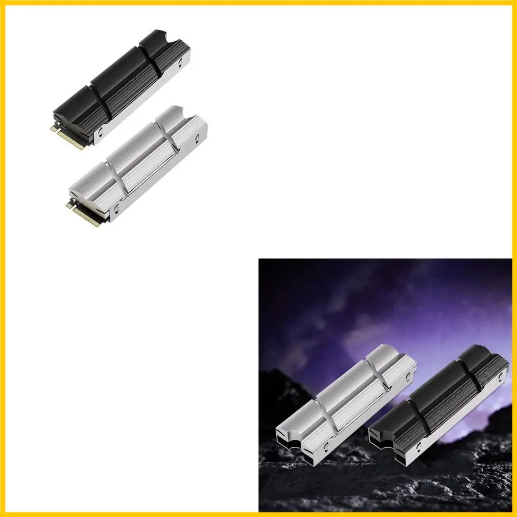 

Усовершенствованное охлаждение M.2 2280 SSD радиатор с легкой установкой.