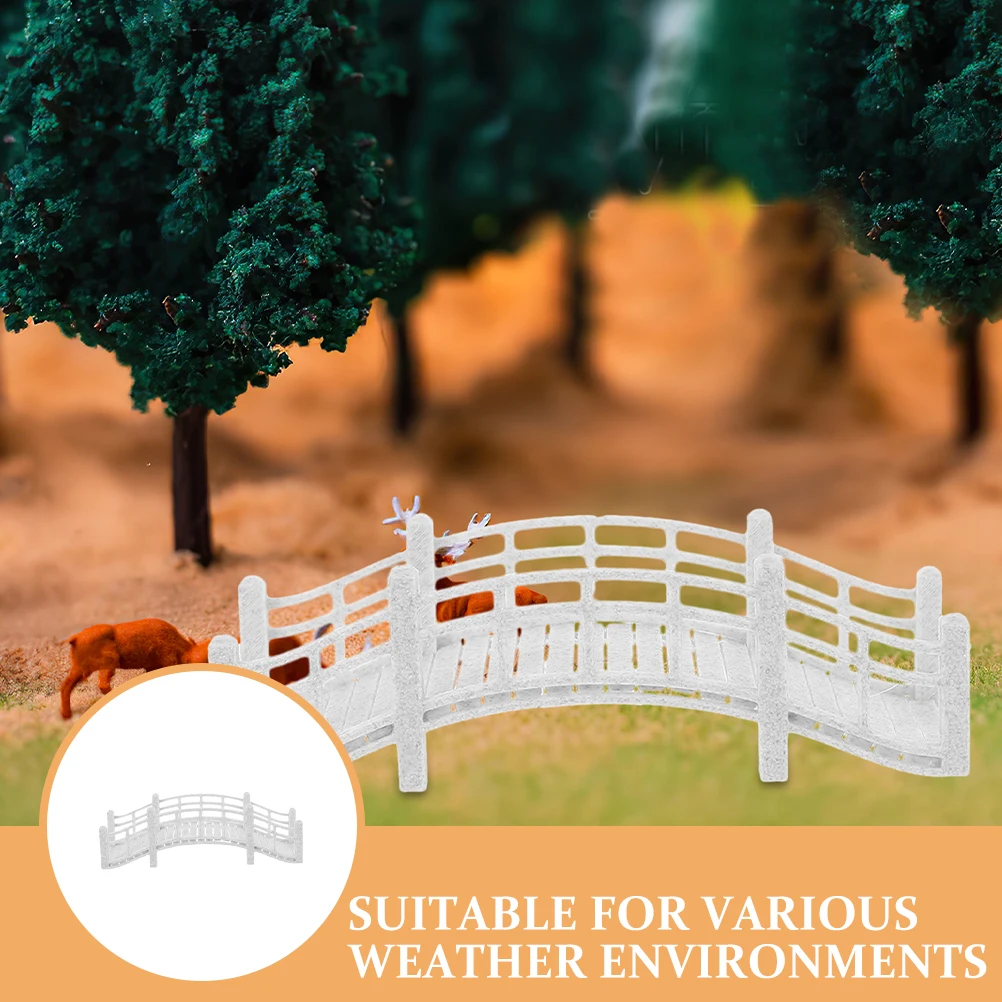 Micro Landscape Bridge Miniature Arch Garden Decoration Waterproof Vintage Design Terrarium Aquarium Fish Tank Accessory