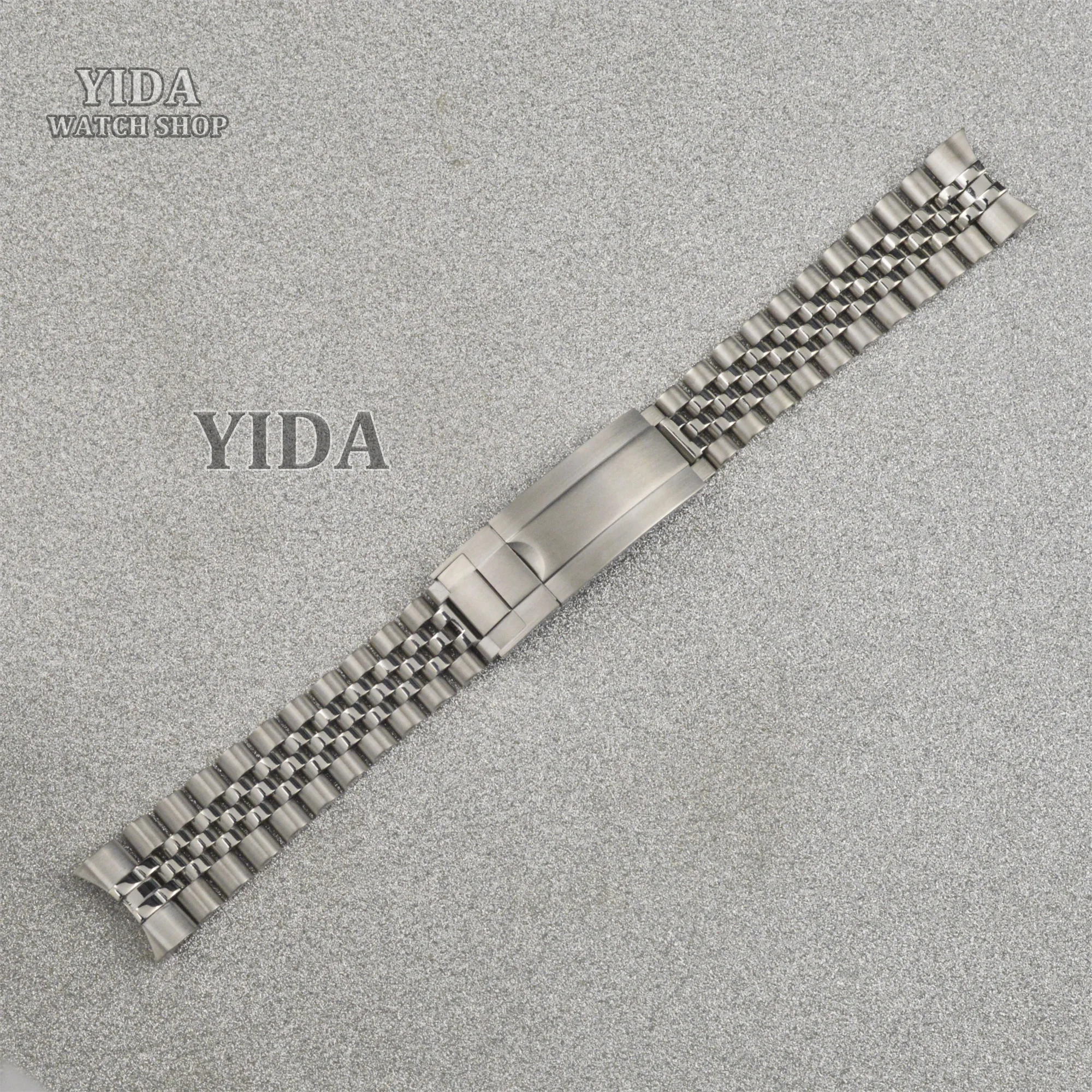 20MM Watch Strap for Datejust Five Beads Watch band Stainless Steel Bracelet Accessories Wristband Repair Tools Part Replacement