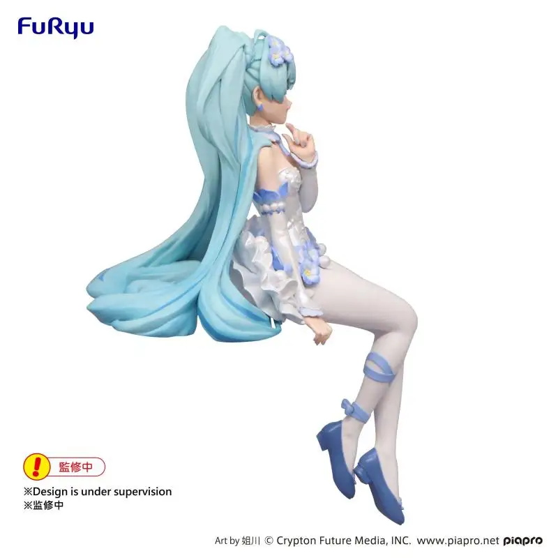 Em Meia Original FuRyu Vocaloid Hatsune Miku Figura Anime Fada Flor Espírito 15 CENTÍMETROS Ação Estatueta Modelo Boneca Brinquedos Presente Surpresa