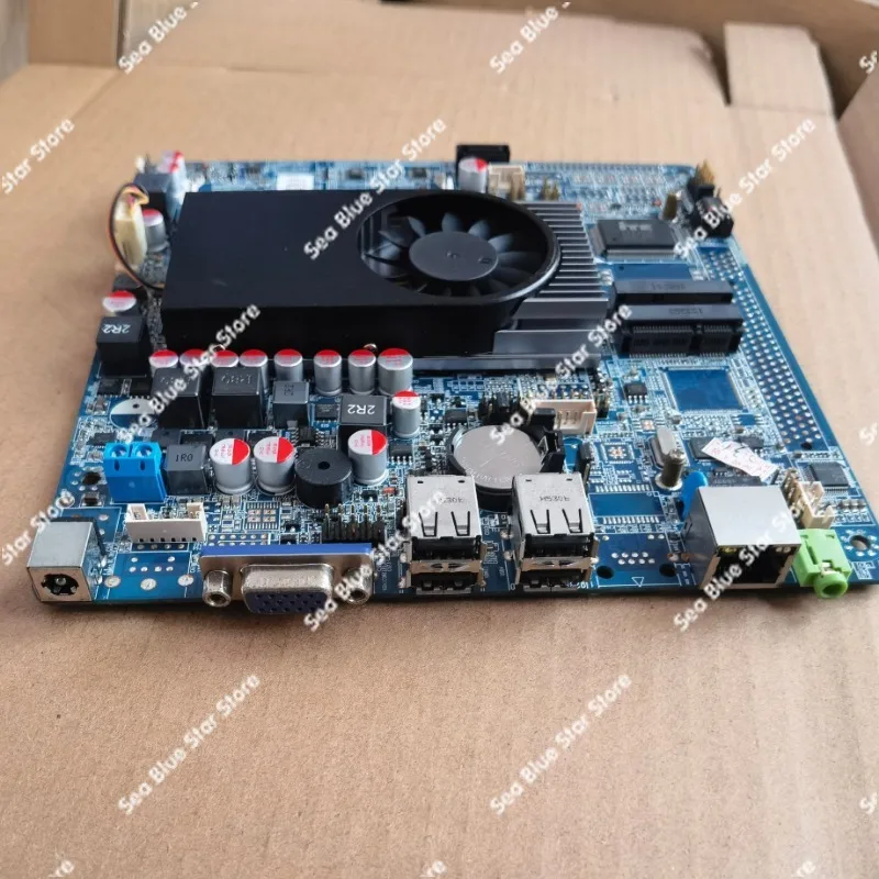 K68R ITX-LF1037U Integrated Cash Register Advertising Industrial  Board Integrated 2G Memory, Second-hand Disassembly Main Board