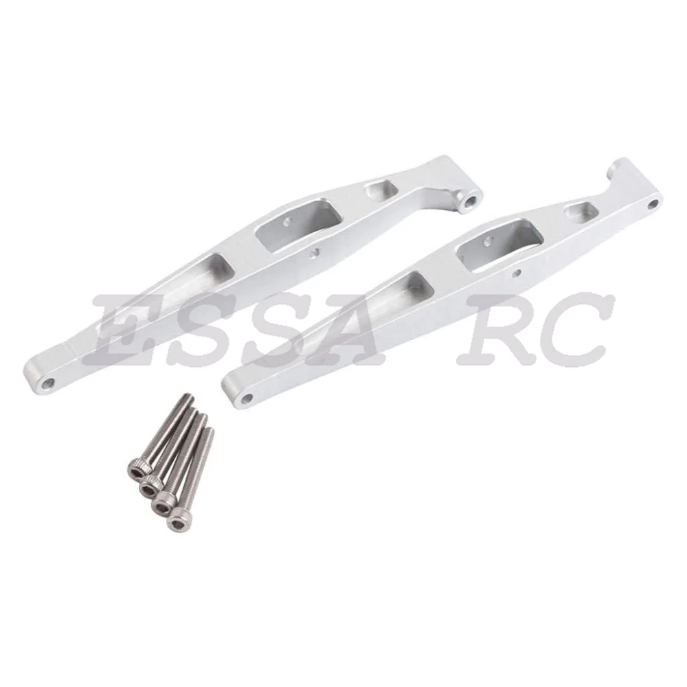 Enlace de chasis inferior de aluminio, accesorios de piezas de actualización de coche, compatible con Axial Yeti Jr 1:18 AX90052 RC, control remoto, Juguetes DIY, 1 par