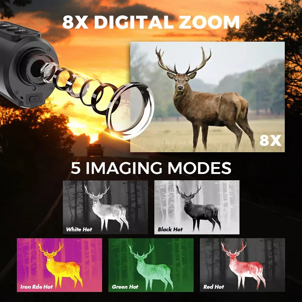 Kacamata Penglihatan Malam Mon - Outdoor Hunting Digital Night Vision ulasan dan harga