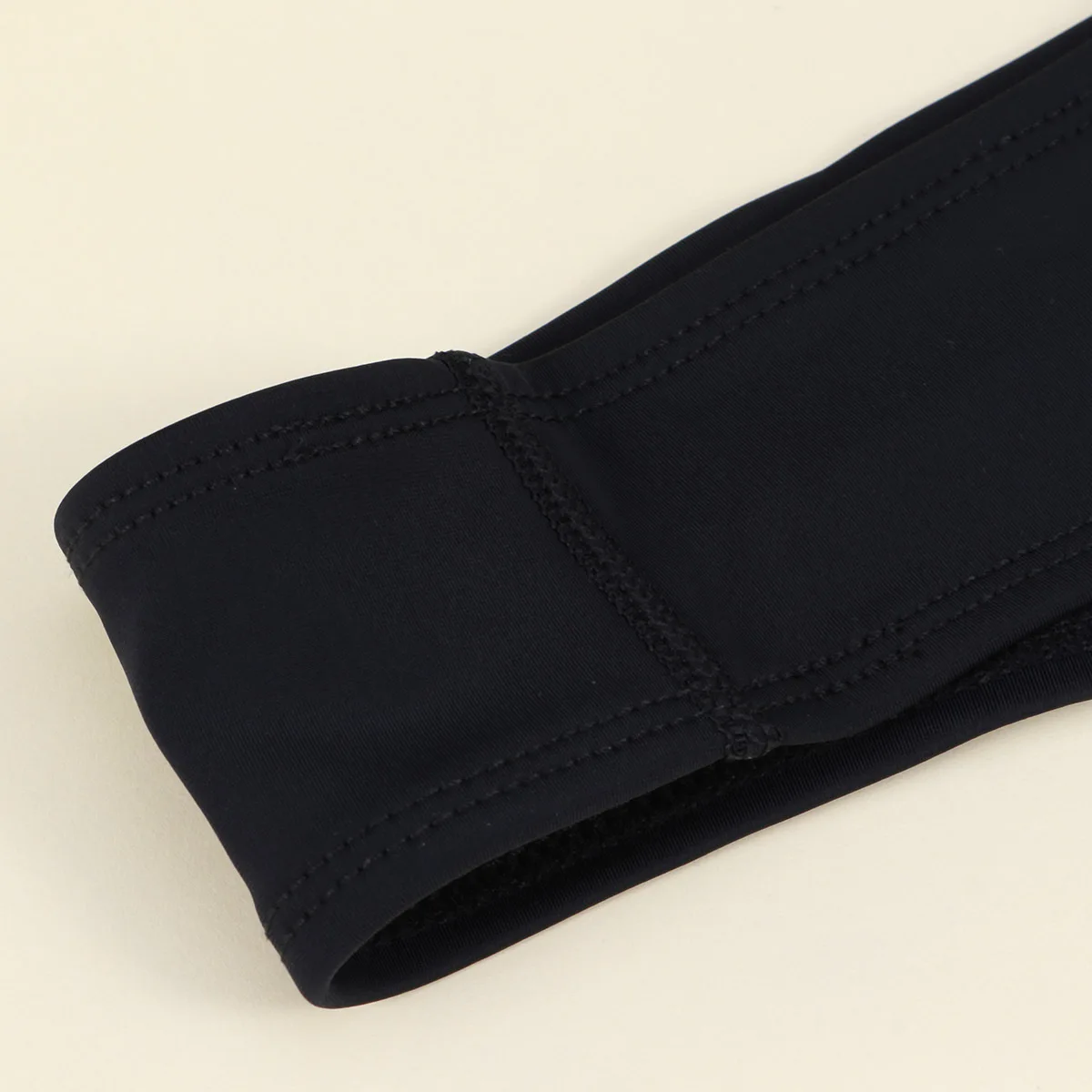 

Повязка на голову для йоги, черная ткань, регулируемая спортивная повязка на повязку для спа-макияжа, многоразовая, моющаяся, дышащая