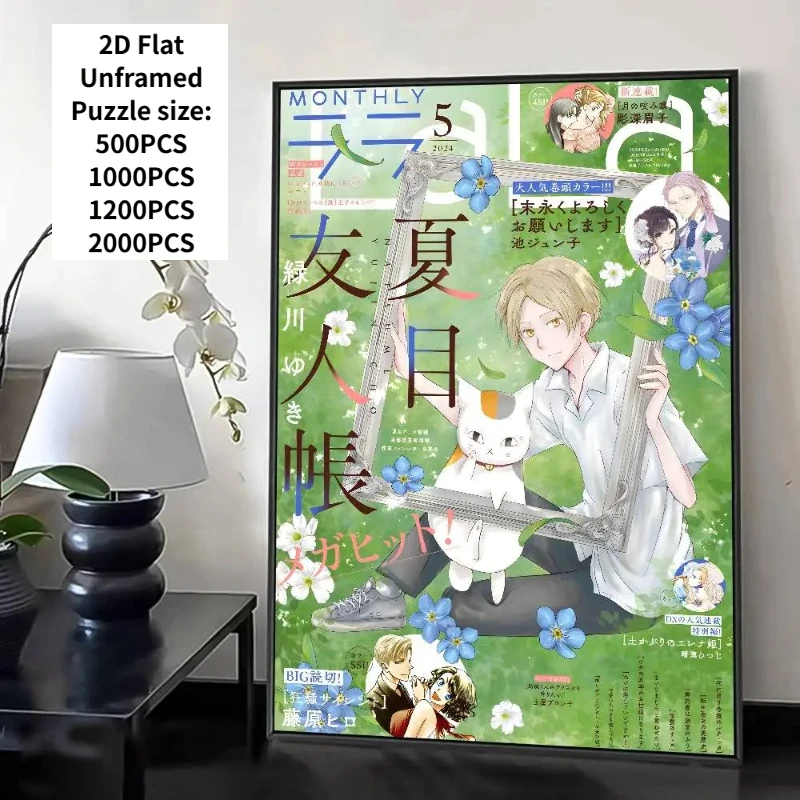 quebra-cabeca-de-1000-pecas-quebra-cabeca-anime-natsume's-book-of-friends-perfeito-para-diversao-criativa-em-familia-presente-brinquedo-divertido