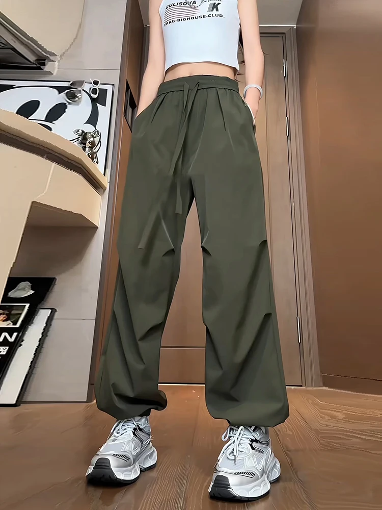 

Брюки-карго мужские летние камуфляжные быстросохнущие водонепроницаемые для активного отдыха, альпинизма и работы, в стиле американского парашютиста