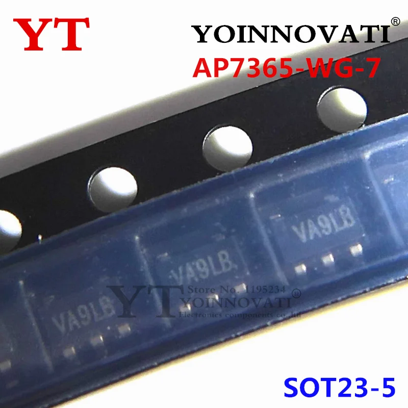10 шт. новый оригинальный AP7365-WG-7 VA*** SOT23-5