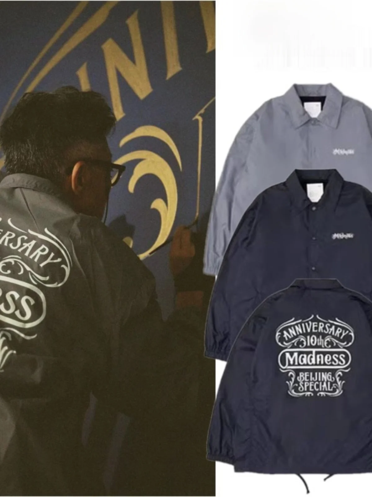 

Новая осенне-зимняя куртка-бомбер MDNS Menci Dual G свободного кроя в винтажном стиле, тонкая, повседневная, с длинными рукавами