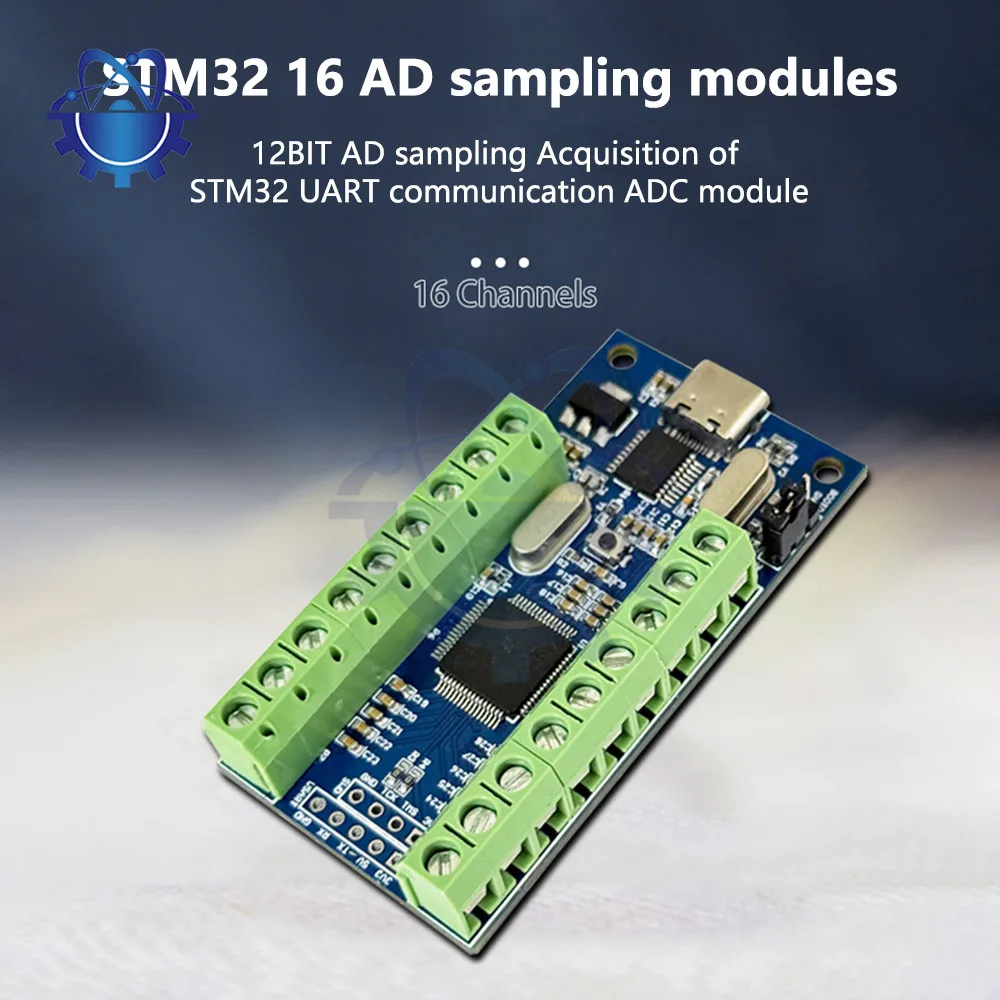 STM32 UART通信対応16チャンネルAD変換モジュールの実用的評価と活用術