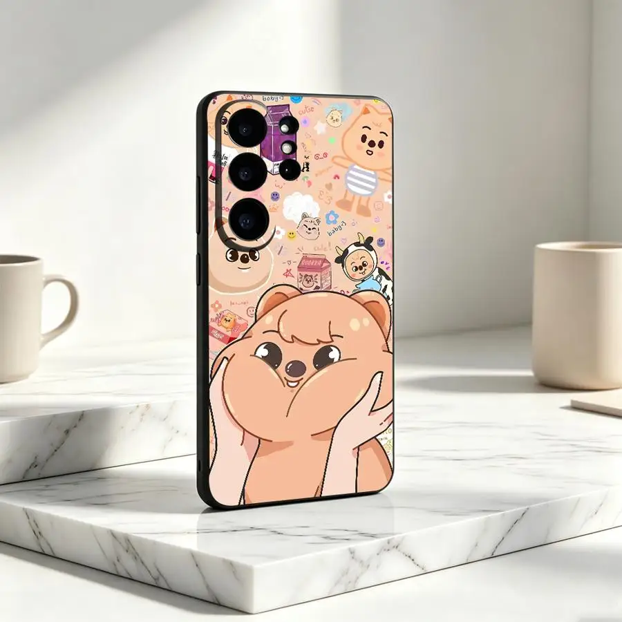 Phone Cover Case for Samsung Galaxy S26 Ultra S25+ S23 S24 S10 S9 S26+ S24+ S25 Plus S20 S21 FE Note 20 8 9 10 S-Strays Cartoon