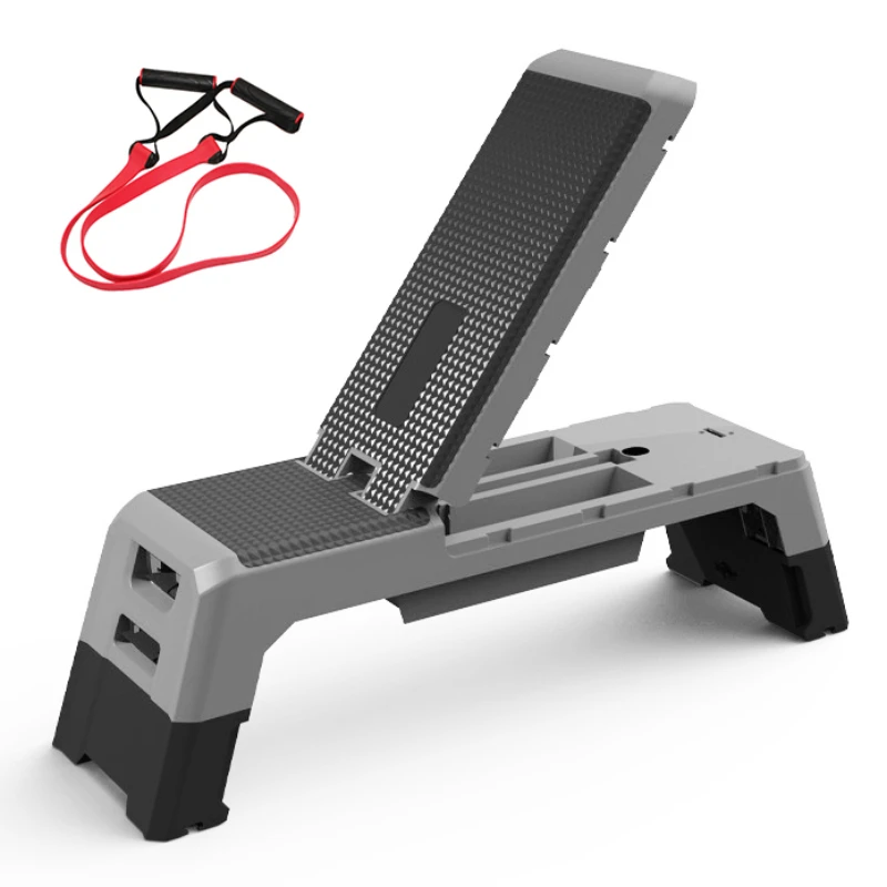 

Home Workout 2 in 1 Multifunctional Aerobic Stepper Folding Dumbbell Bench Incline Decline Fitness Deck