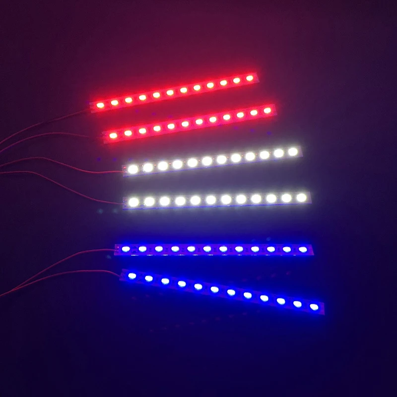 

2pcs High Brightness LED Ambient Lights Model Car Chassis Lights Drift Climbing Car Bottom Lights for 1/6 1/8 1/10 1/18 RC Car