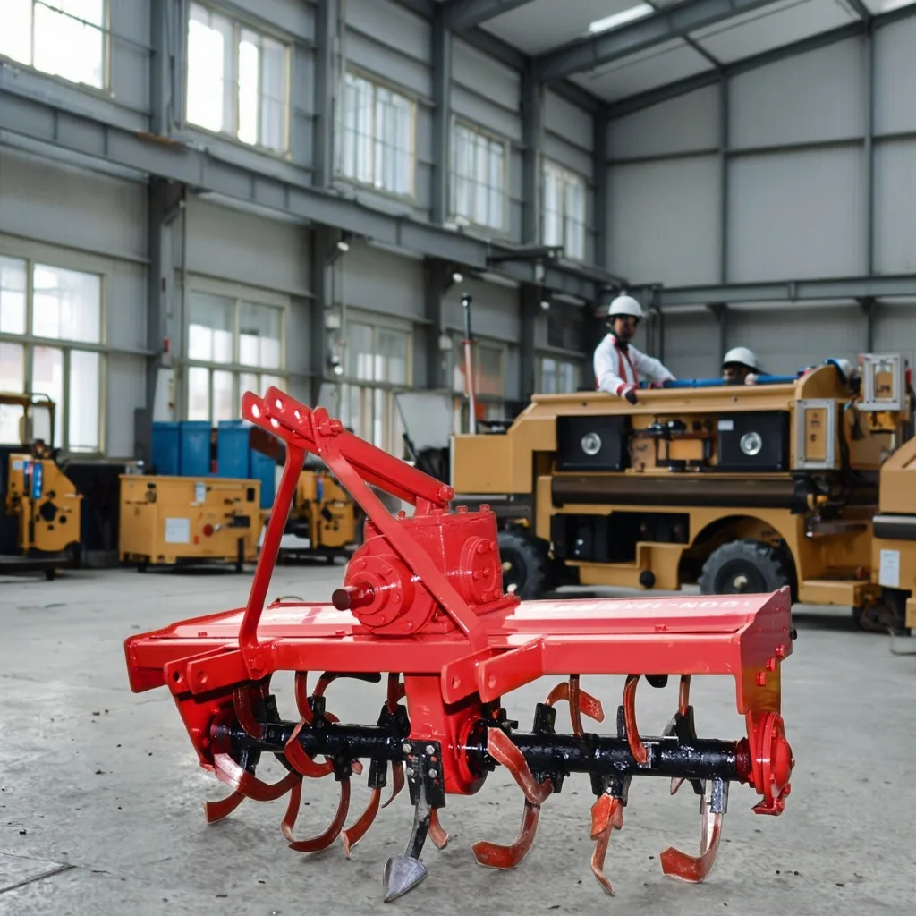 EXW Price- Agricultural Tractor Rear-mounted Rotary Tiller Deep Plowing and Soil Crushing Machinery Farmland Efficient Tillage