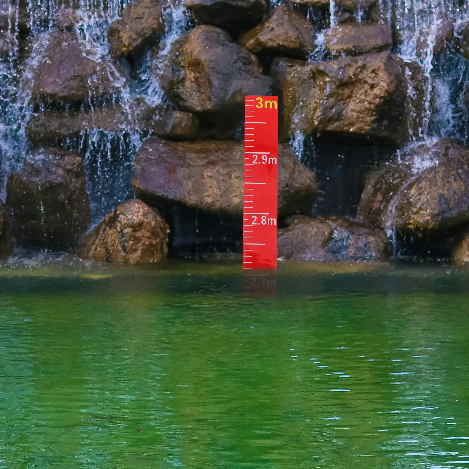 

Water Level Gauge Sticker Pvc Adhesive Scale Label Waterproof Measuring Tape For Pool Tank Liquid Level Indicator Tool Marker