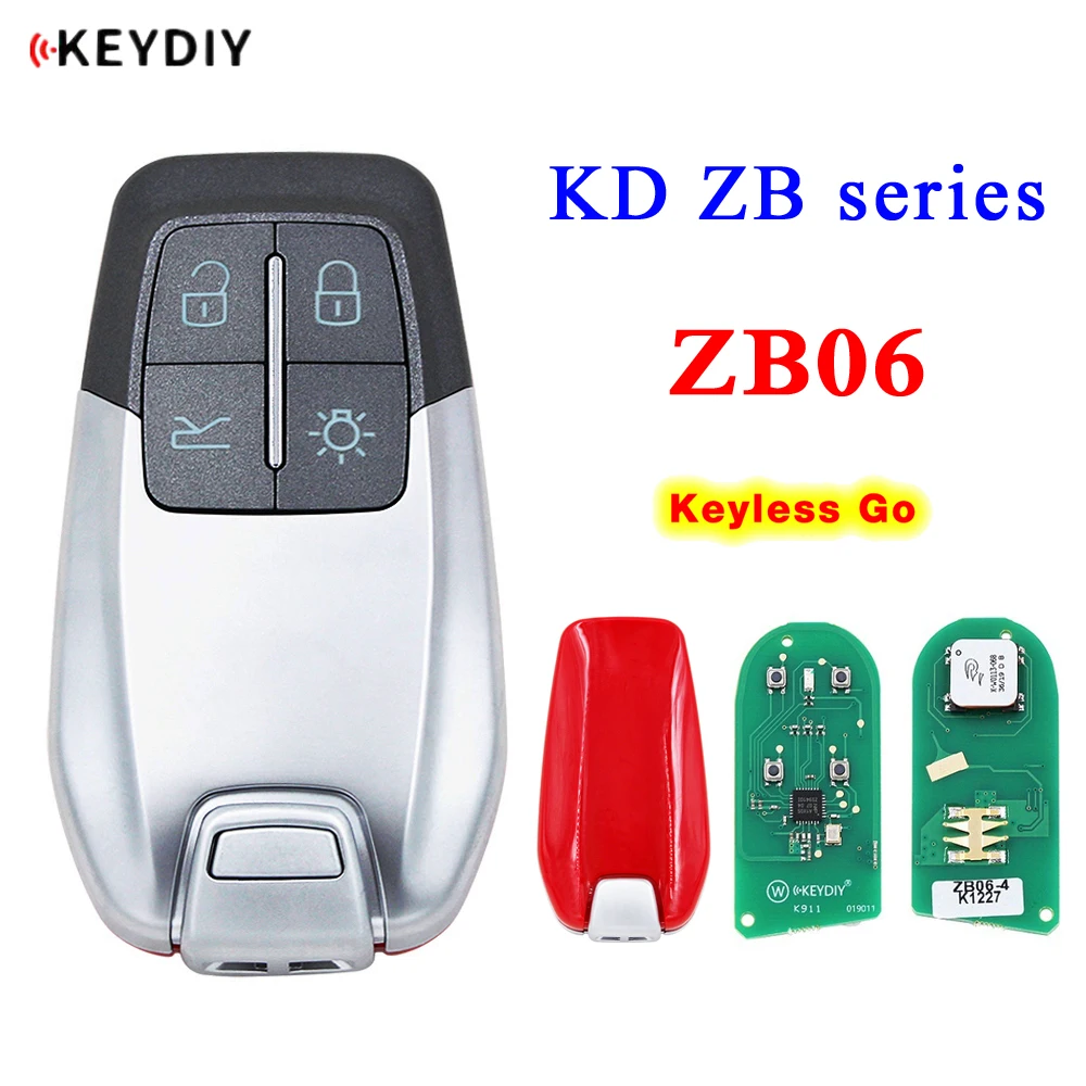 KEYDIY Universal ZB Series Remote ZB01 KD Smart Key for KD-X2 KD-MAX Car Key Remote Replacement Fit More than 2000 Models