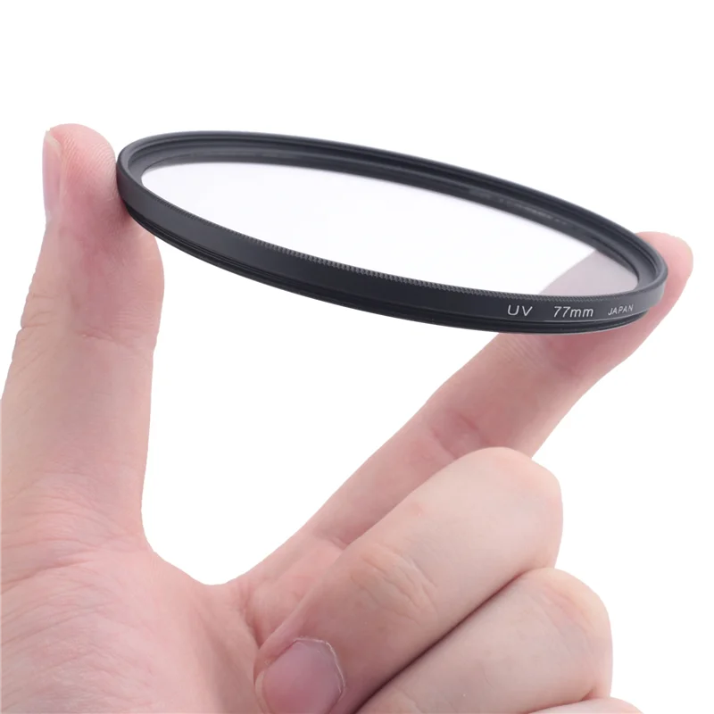 Объектив с УФ-ультрафиолетовым фильтром 77 мм для зеркальной камеры Canon Nikon