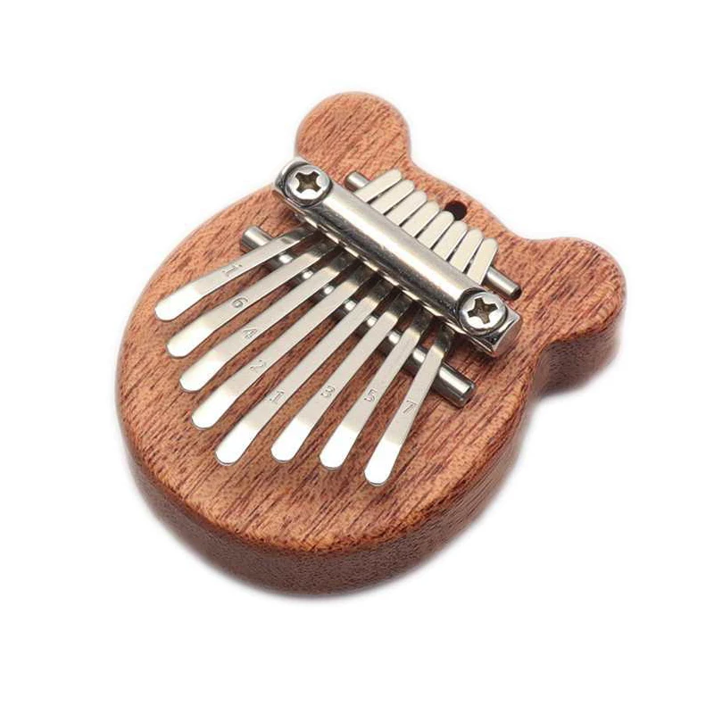 جيب كاليمبا إصبع الإبهام البيانو 8 أدوات الموسيقى الرئيسية اللعب هدايا حفلة عيد ميلاد لتخفيف التوتر والقلق #6