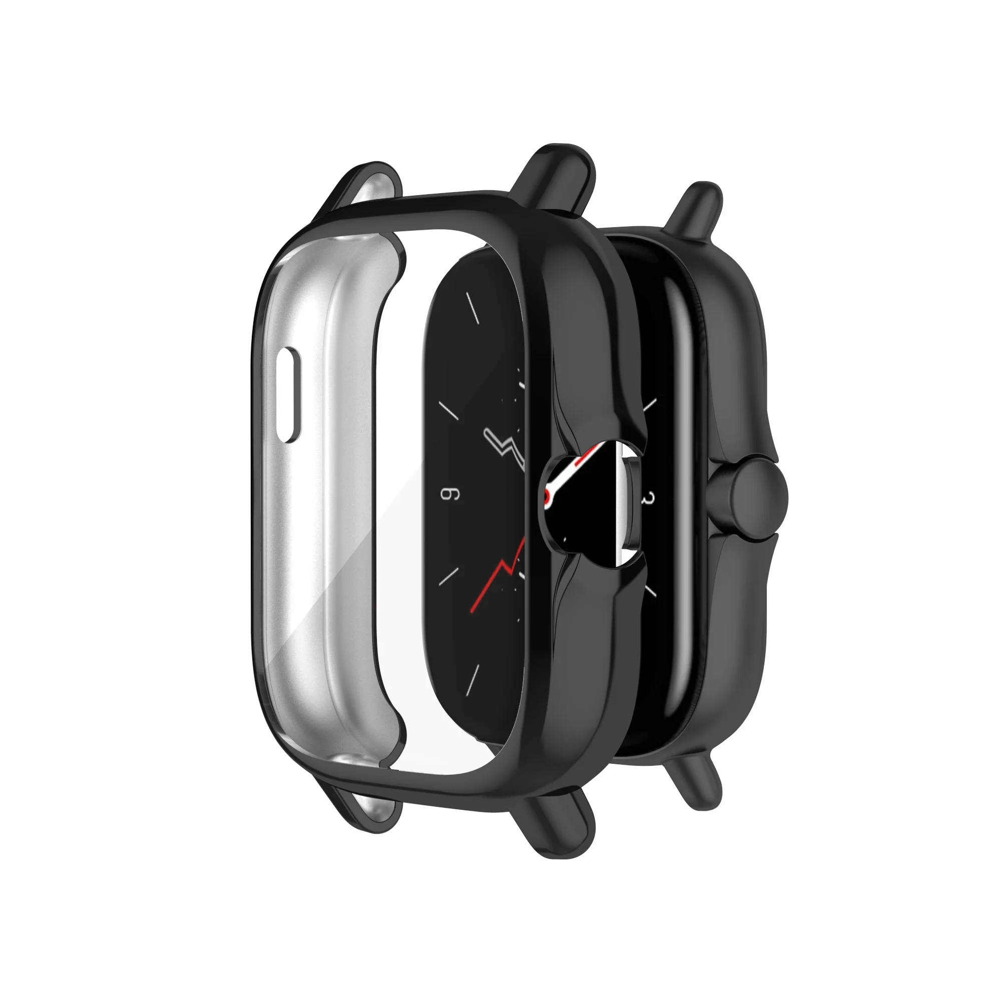 Ốp Lưng Dành Cho Huami Amazfit GTS3 43MmTPU Mạ Điện Mạ Toàn Năng Ốp Lưng Bao Da Bảo Vệ Màn Hình Amazfit GTS3 43Mm màn Hình Bảo Vệ Màn Hình