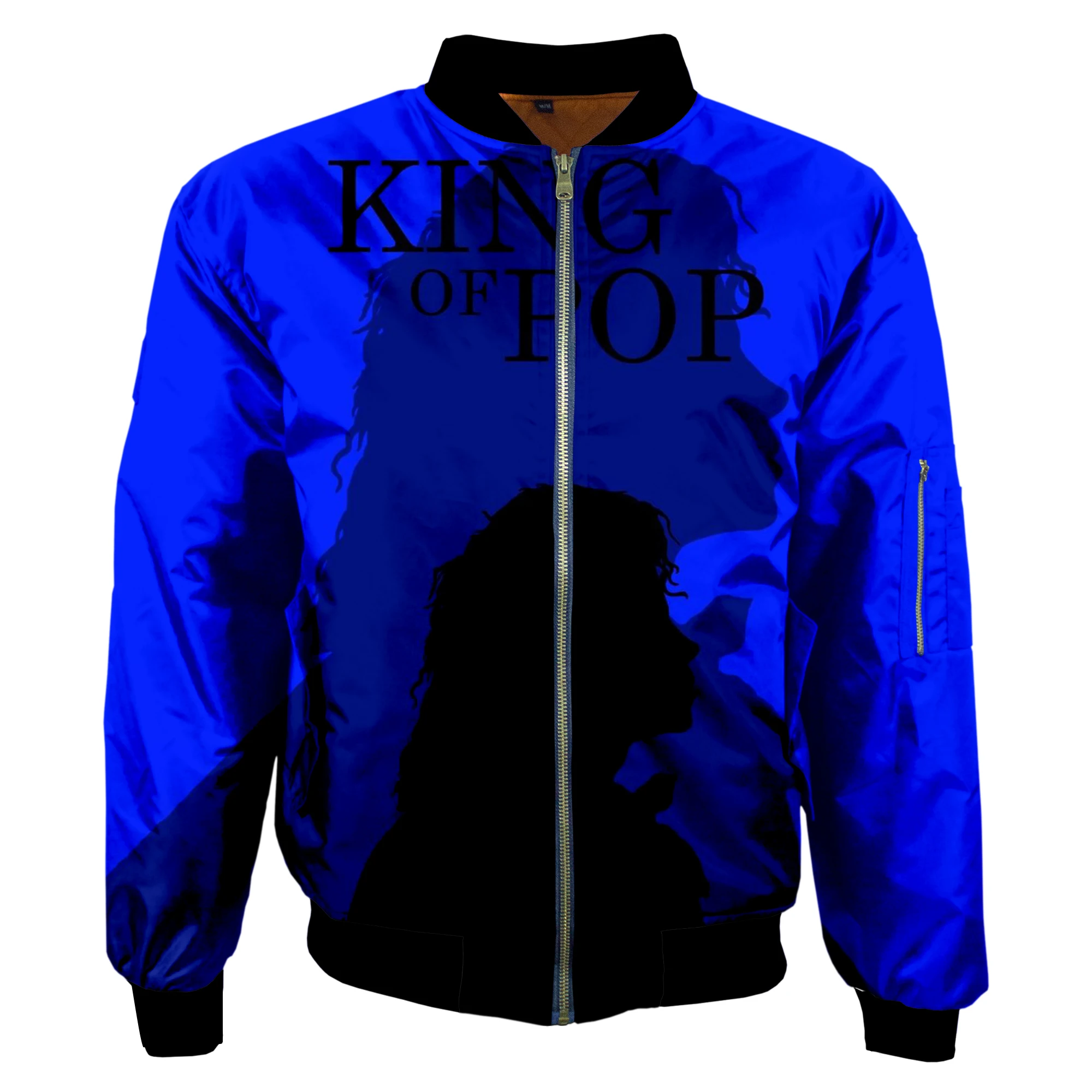 NewFashion Pop Singer Legend Musician Michael Jackson Vintage Retro Winter Overcoat 3DPrint Windbreaker Harajuku Bomber Jacket Q