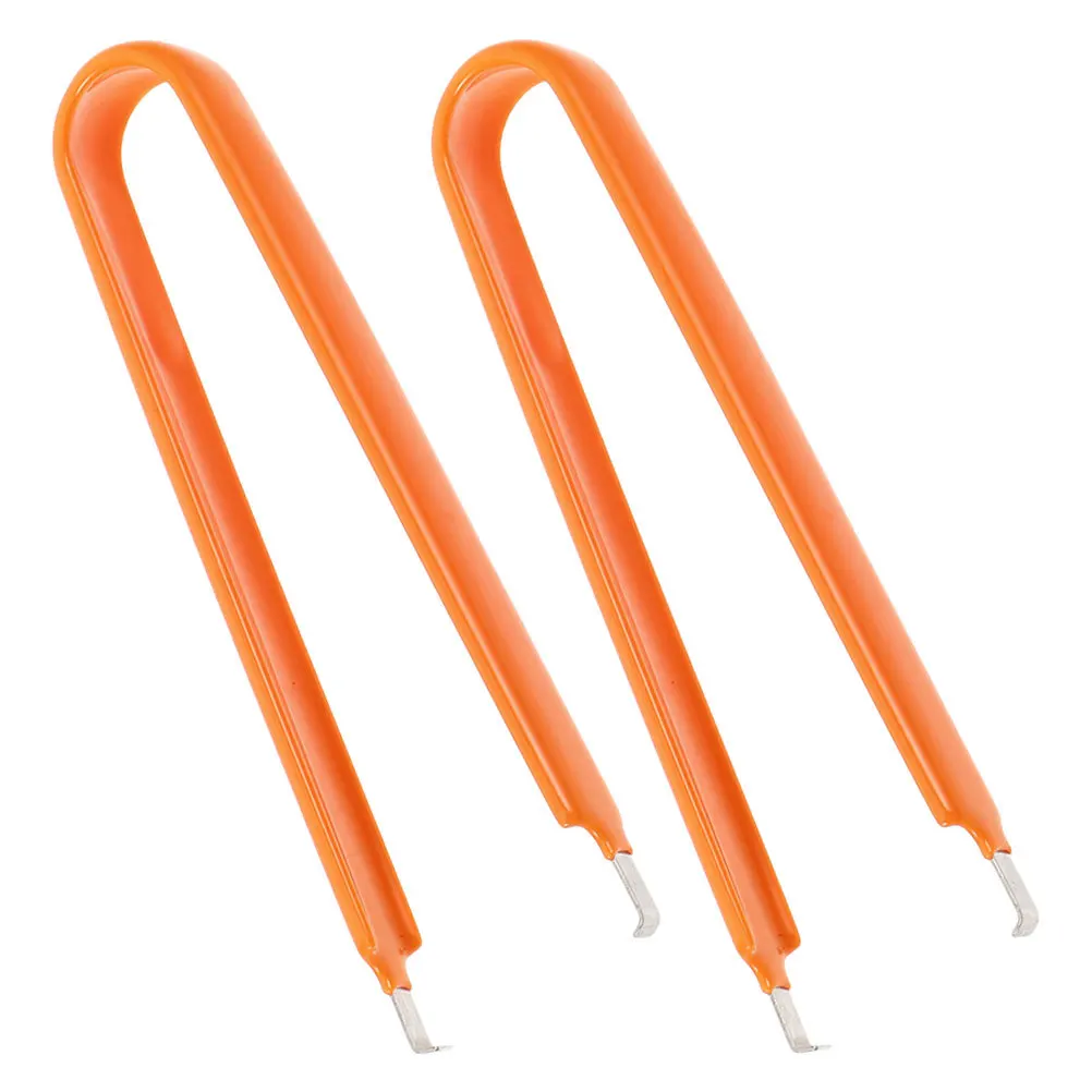 2 قطعة أداة سحب السيارة من الفولاذ المقاوم للصدأ متعددة الوظائف أداة استخراج الصمامات لإصلاح السيارات الكهربائية التعامل مع الصمامات #1