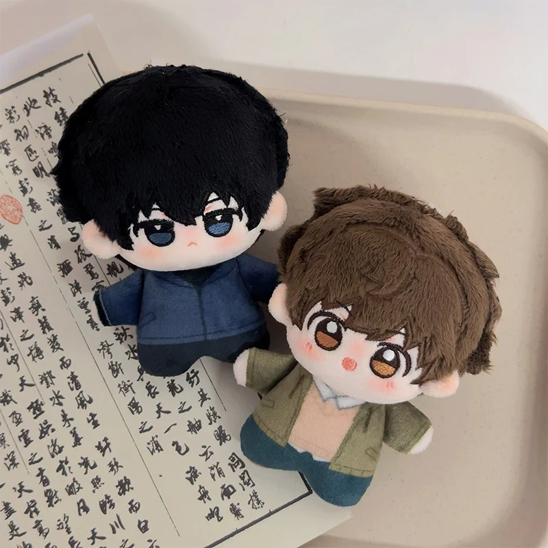 New The Lost Tomb Time Raiders 10cm Cotton Doll Qilin Zhang Wu Xie Cartoon Cute Bag Stuffed Toy Backpack Keychain Birthday Gifts