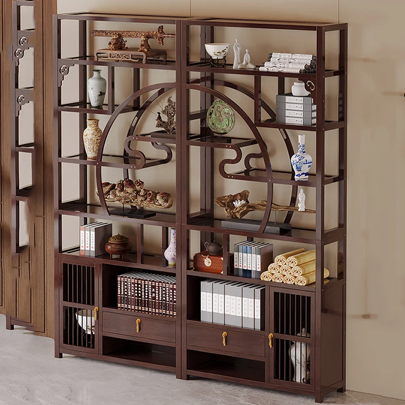 ديكور التخزين خزائن غرفة المعيشة أدراج خزانة الكتب خزائن غرفة المعيشة عرض الخشب Meuble De Rangement أثاث المنزل #2