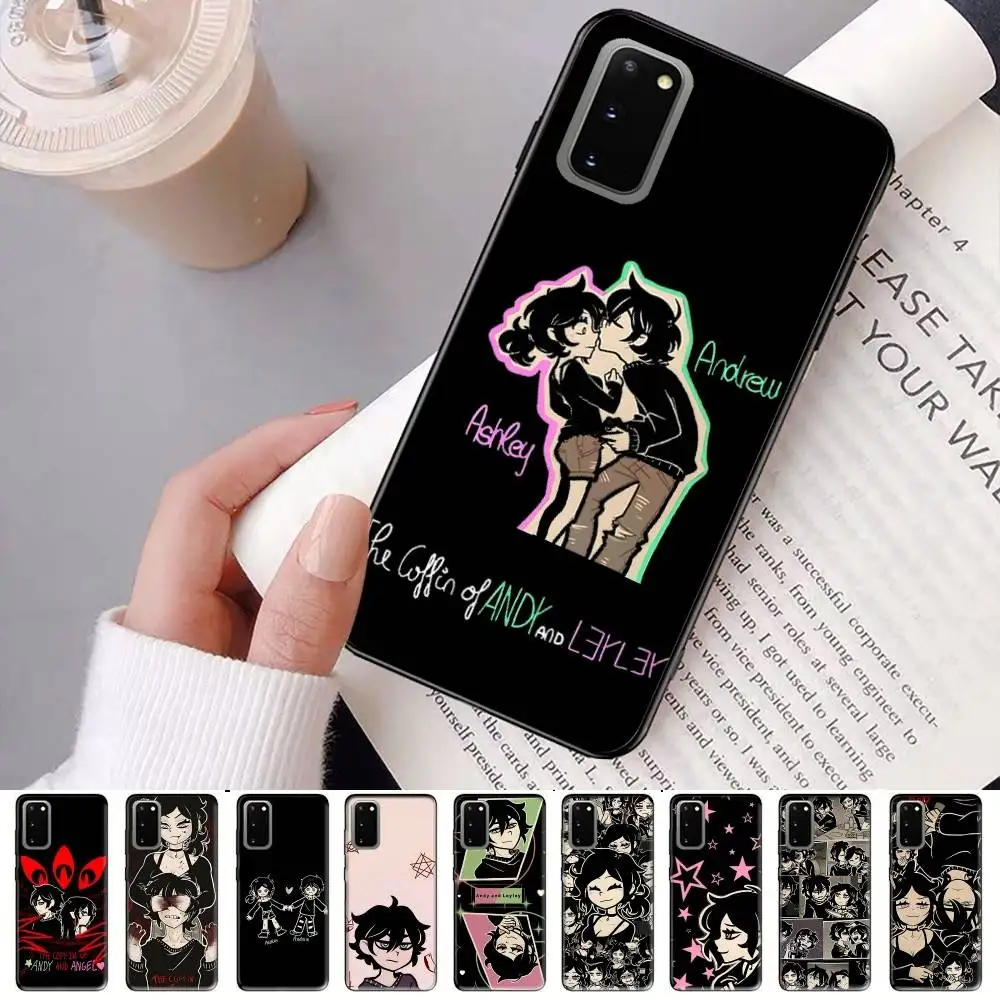 The Coffin Of A-Andy And L-Leyley Gift Phone Case For Samsung S 24 Fe 25 Ultra Plus 20 Lite 21 30 22 23 24 22 Ultra 5G Fundas