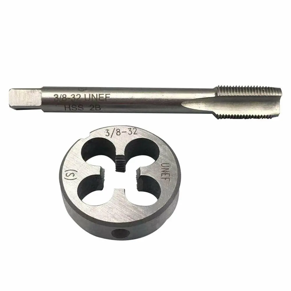 3/8-32UNEF 3/8 ”-32 UNEF 3/8-32 HSS Tap And Die Set,UNEF Machine Thread Tap и UNEF Round Thread