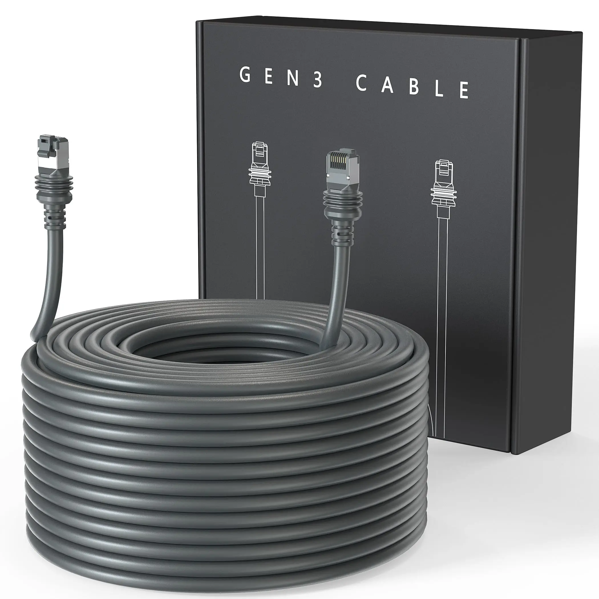 Starlink Gen 3 Cable Starlink Standard Generation 3, Starlink Satellite V3 Waterproof Replacement Extension Cable