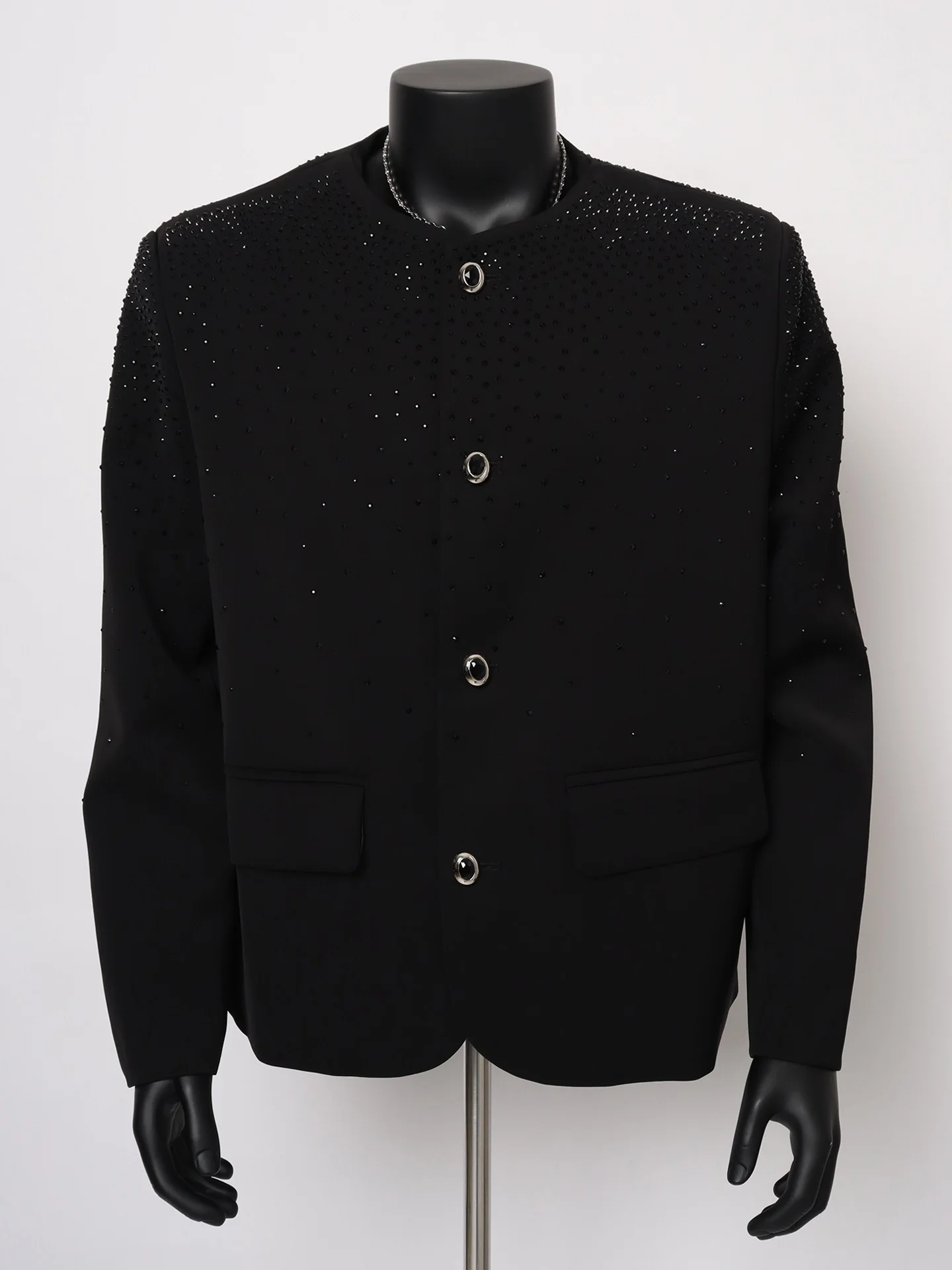 

Мужская куртка с мягкой подкладкой Bla ort, тяжелый дизайн со стразами, модная осенняя верхняя одежда STARLIT для молодых мужчин