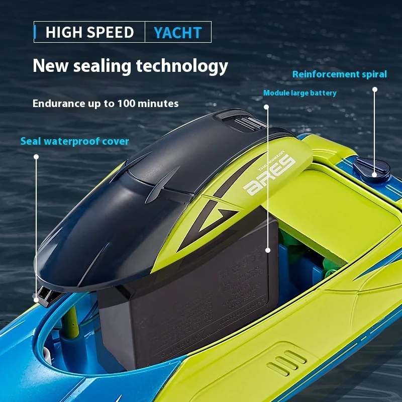 S4 Schnellboot 2,4g Hoch geschwindigkeit 15 km/h Doppel ruder Motor wasserdicht abs Hochgeschwindigkeits-Schnellboot Junge Spielzeug Schnellboot Geschenk Sommer Kinder