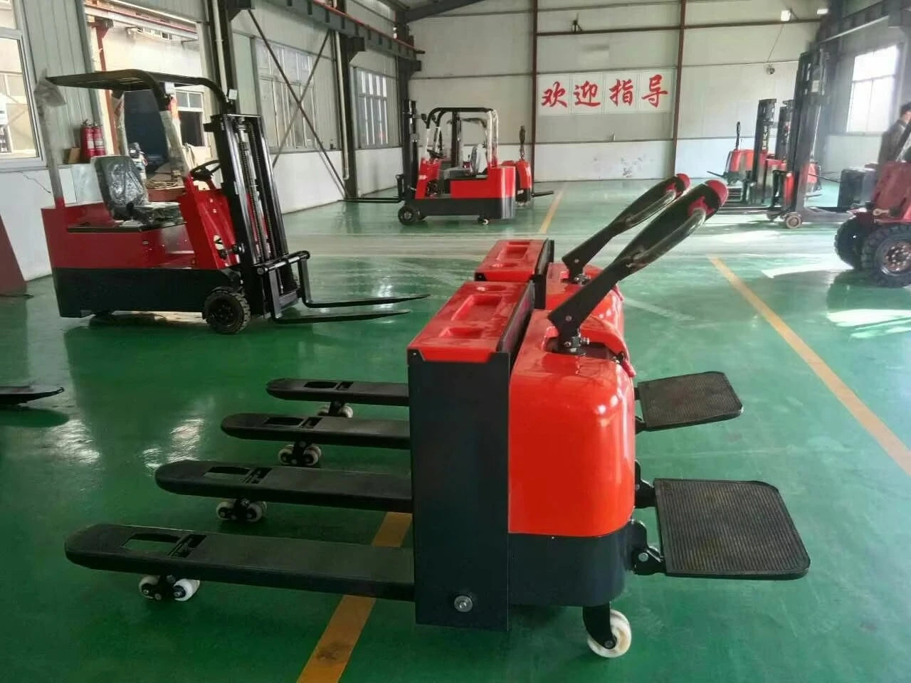 Empilhadeira durável 24V 2 toneladas 2,5 toneladas 3 toneladas transpaleta elétrica completa