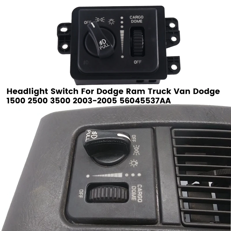 56045537AA Indicator Switch Fog Light Switch For Dodge Ram Truck Van Dodge 1500 2500 3500 2003-2005