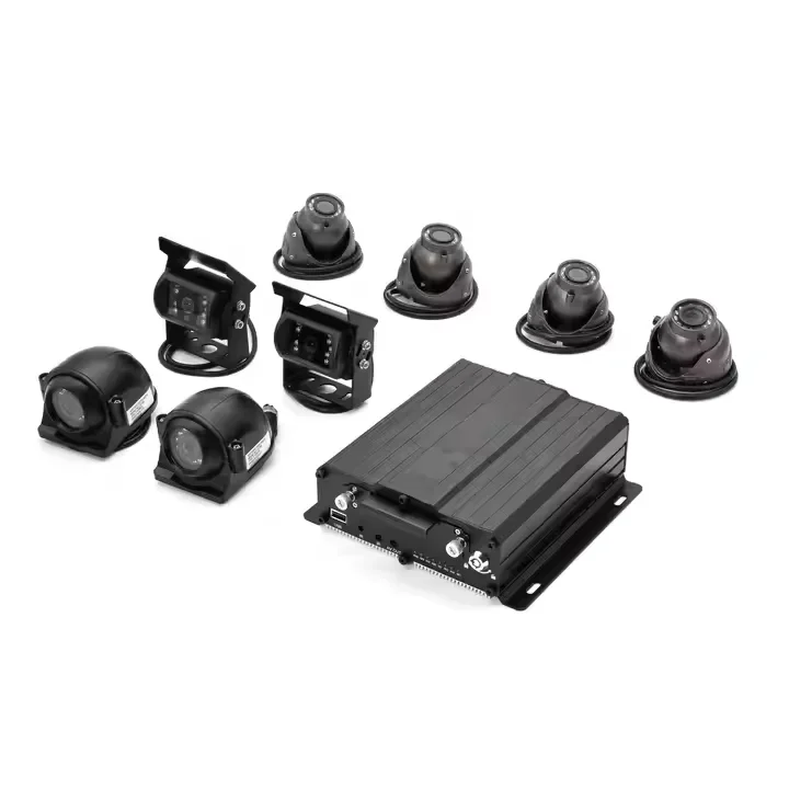 8 Channels 1080P H.265 Vehicle Black Box MDVR Digital Video Recorder with 4G GPS WIFI for Truck Bus Taxi