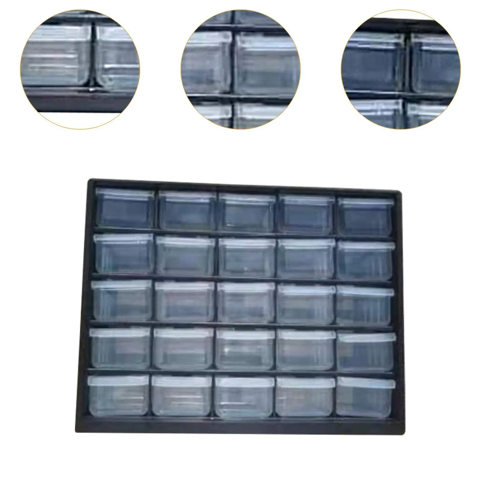 Laci Penyimpanan Kabinet Organizer Kotak Alat Kamar Mandi Rumah Kontainer Garasi Organisasi untuk Kerajinan Makeup Sekrup Buku Tempel Kacang