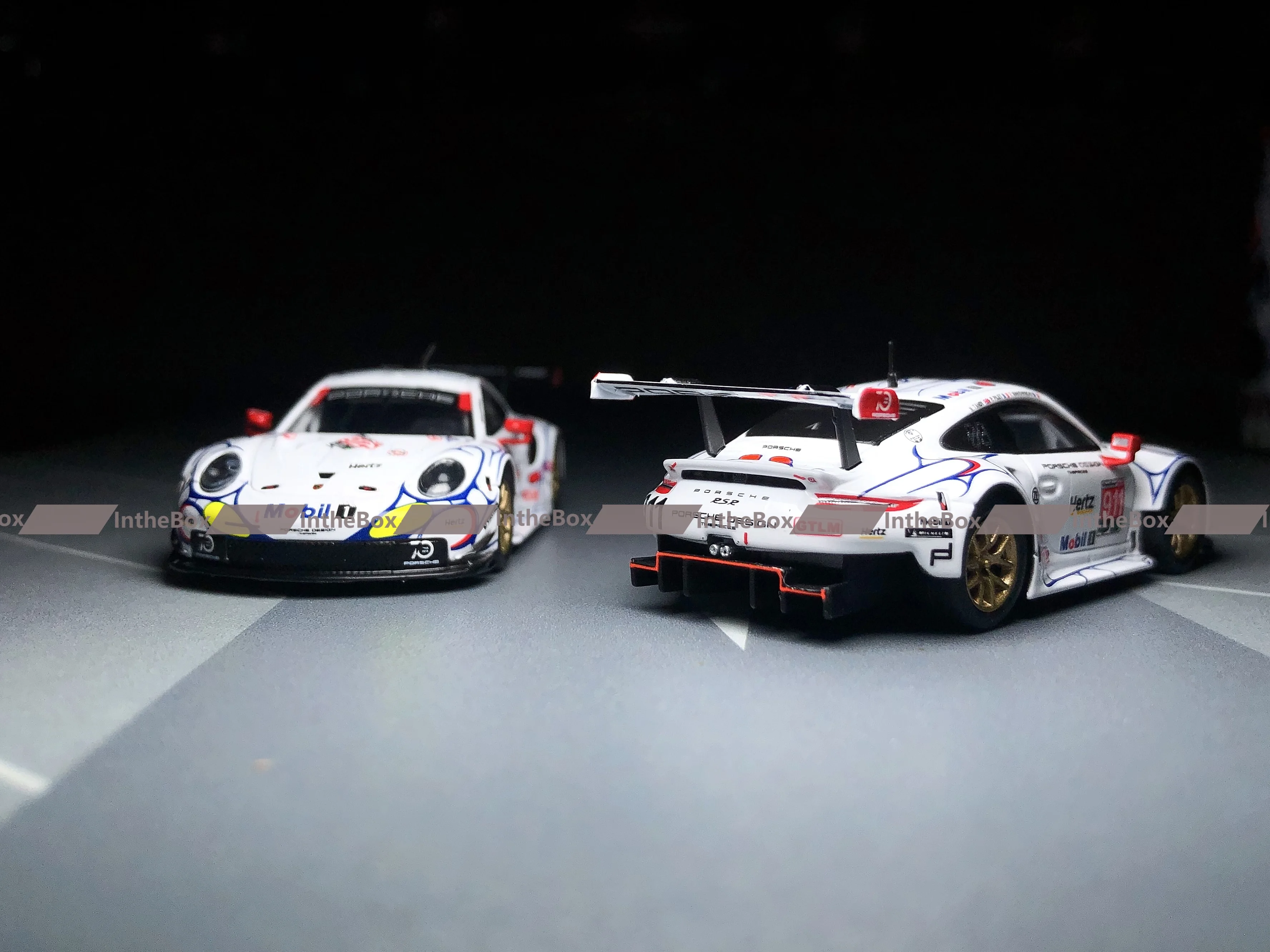 Sparky 1/64 911 RSR GT Team 911 #912 LE MANS Diecast Metal Car Collection Limited Edition Hobby Toys