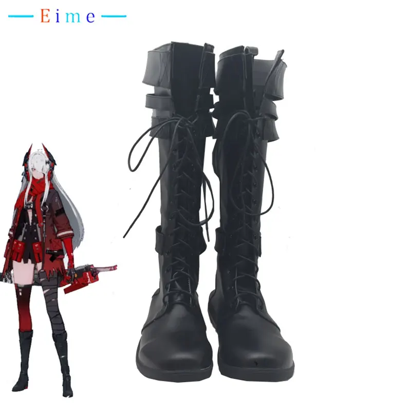 Game GRAY RAVEN PUNISHING Lucia Crimson Abyss Cosplay Shoes Halloween Carnival Boots Cosplay Prop Anime PU Shoes Custom Made