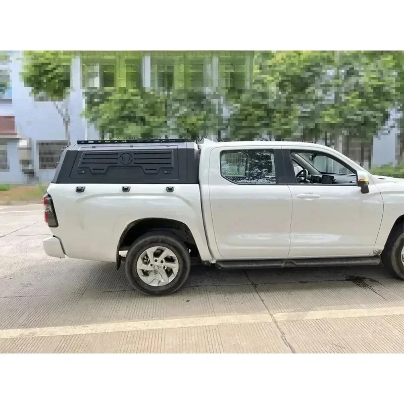 

Best SellingHeavy Duty Dual Cab Hardtop Canopy 4x4 Offroad Pickup Truck Bed Topper with Side WindowsHigh Quality