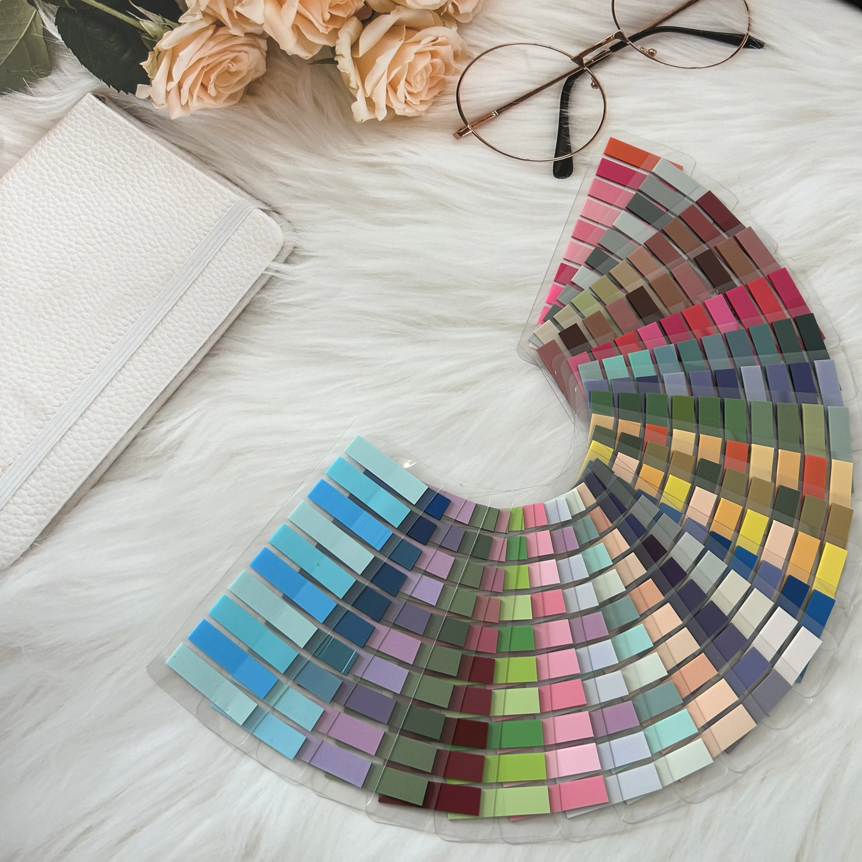 4800-200 feuilles Transparent carnet de notes onglets Index créatif bloc-notes collant école bureau papeterie auto-adhésif autocollants