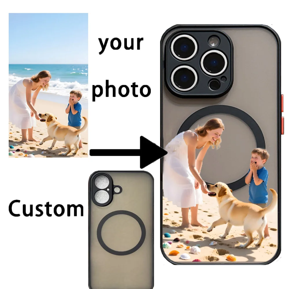 Custodia Magnetica Personalizzata Compatibile Con Magsafe Per Samsung Galaxy S20 S21 S22 S23 S24 S25 Fe Ultra Plus