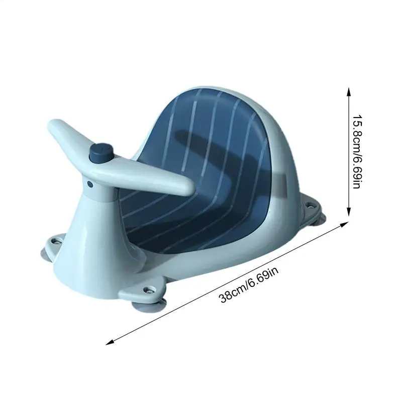 Baby Bath Seat Safe Baby Sit Up Chair With Whale Shape Portable Comfortable Bathing Products For Toddler Kids Home Travel Beach