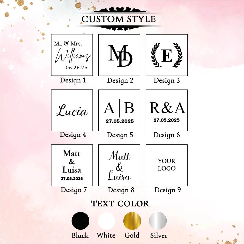 Personalizowane Pudełko na Obrączki Ślubne Kwadratowe Aksamitne Pudełko na Pierścionki Podwójne Pudełko na Pierścionki Personalizowane Pudełko na Obrączki Ślubne Pudełko na Pierścionek Zaręczynowy