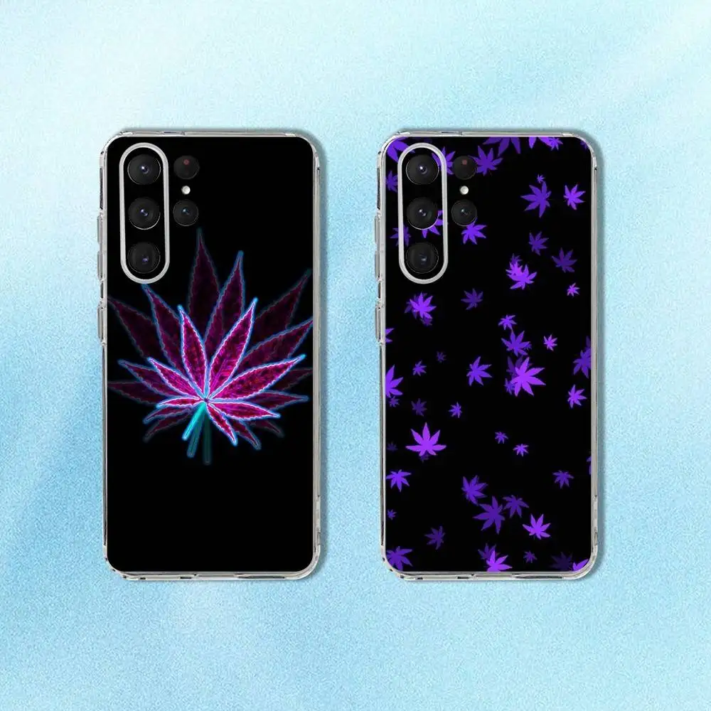 

Just smoke it hemp marijuana stoner Phone Case For Samsung S24,30,21,22,23,20 FE,lite,PIus,Ultra,5G,Note,9,10 Transparent Cover