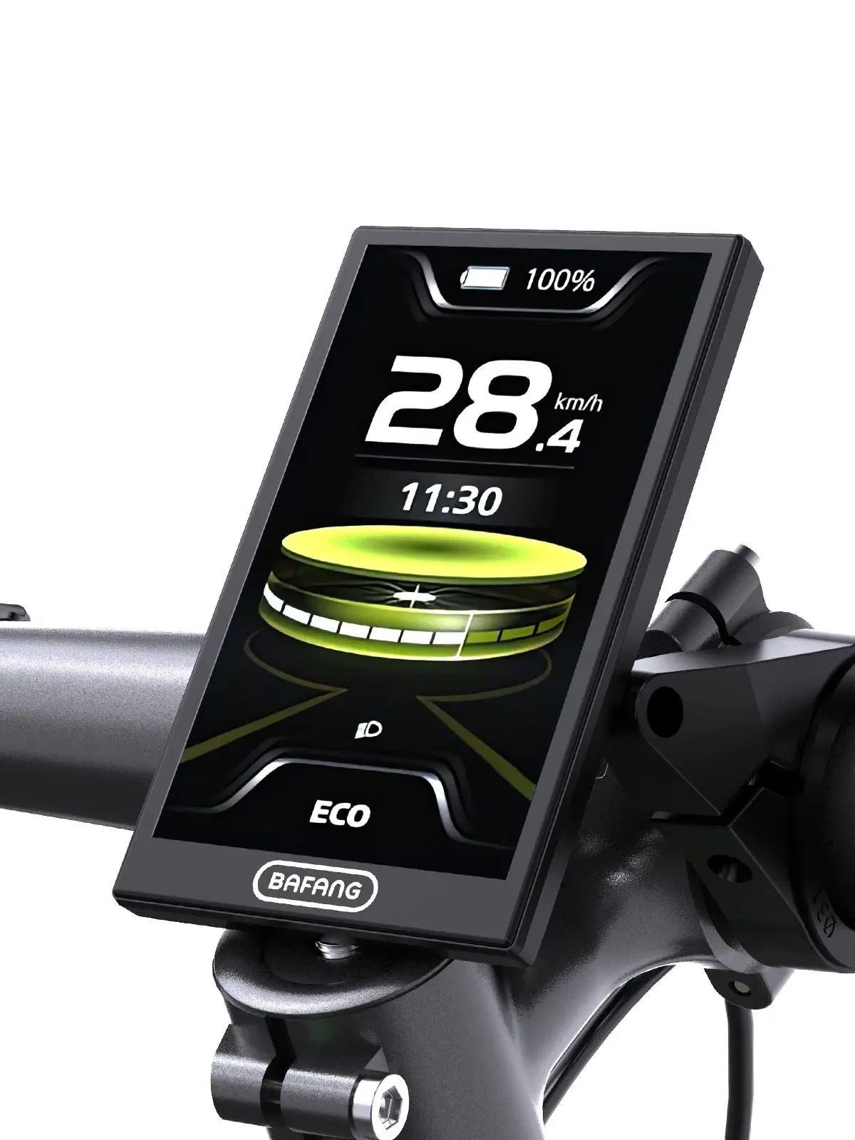 [EU Direct] BAFANG DPC010 Ebike-Display, 4-Zoll-TFT-Bildschirm, IP66, wasserdicht, automatische Hintergrundbeleuchtung, E-Bike-Tachometer und Computer