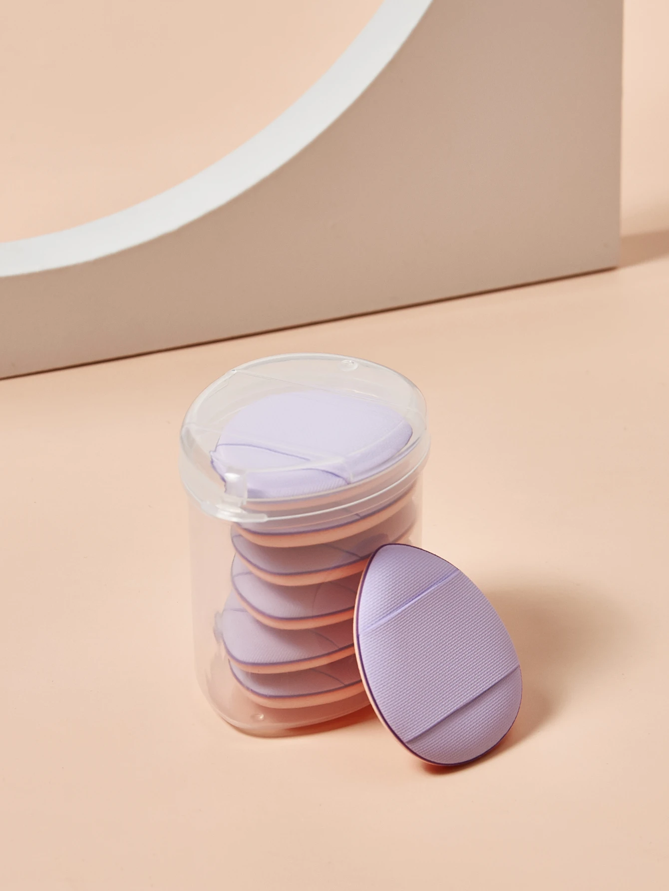 7Pcs Fingertip Mini Puff Makeup Sponges for Foundation Powder Puffs for Loose Powder Air Cream Foundation Facial Makeup Puff
