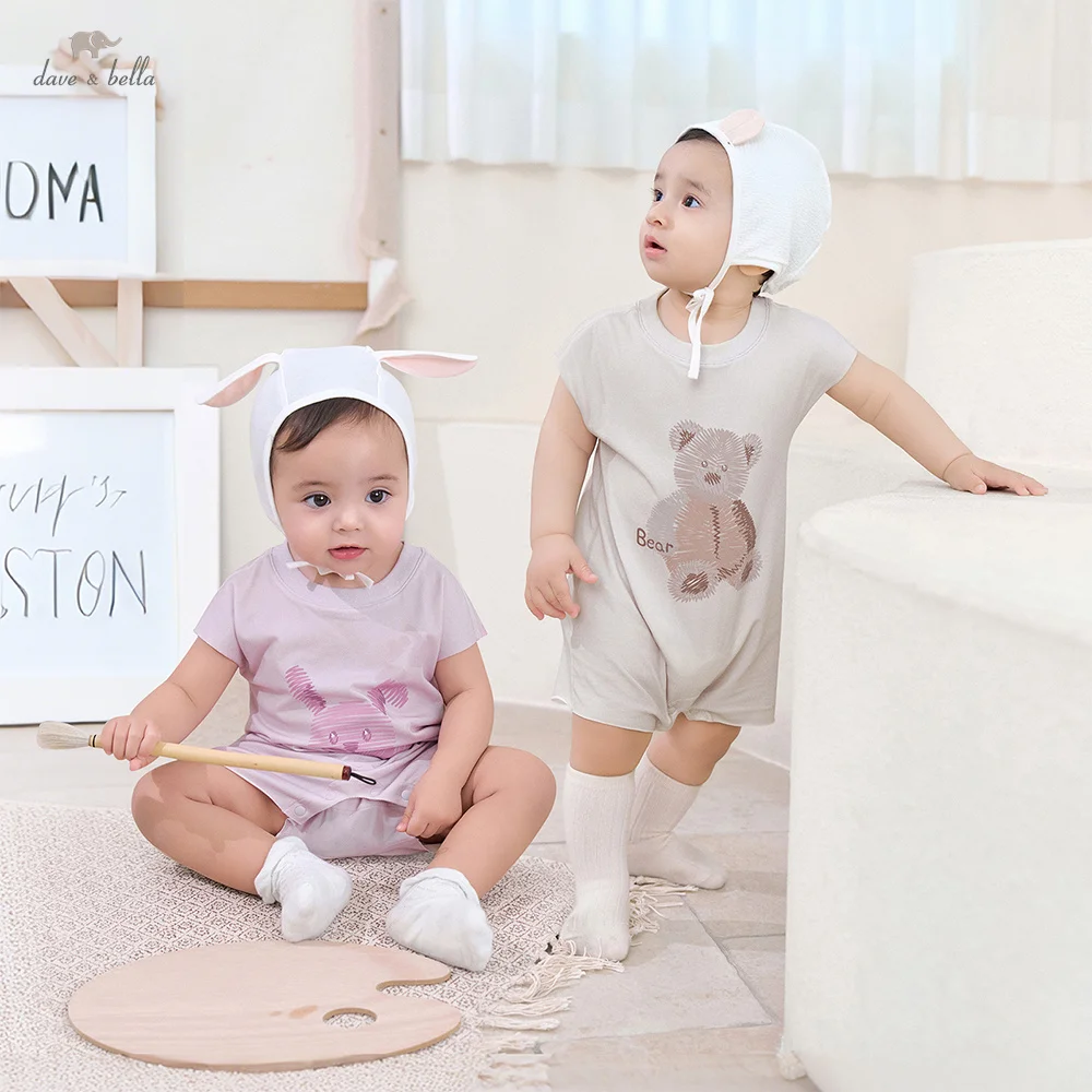 tutina-estiva-dave-bella-per-neonati-pagliaccetto-con-stampa-cartoon-a-maniche-corte-per-bambini-e-bambine-db2261308