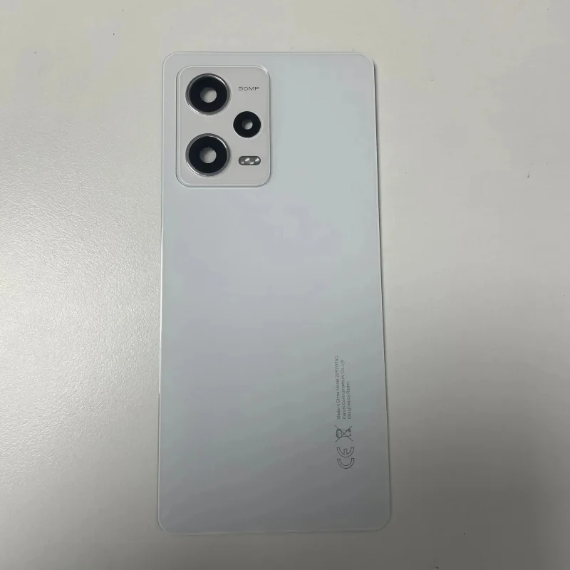 For Redmi Note 12 Pro 5G 22101316C 22101316I Battery Back Cover Glass Rear Housing Panel Case Replacement With Camera Lens image 3