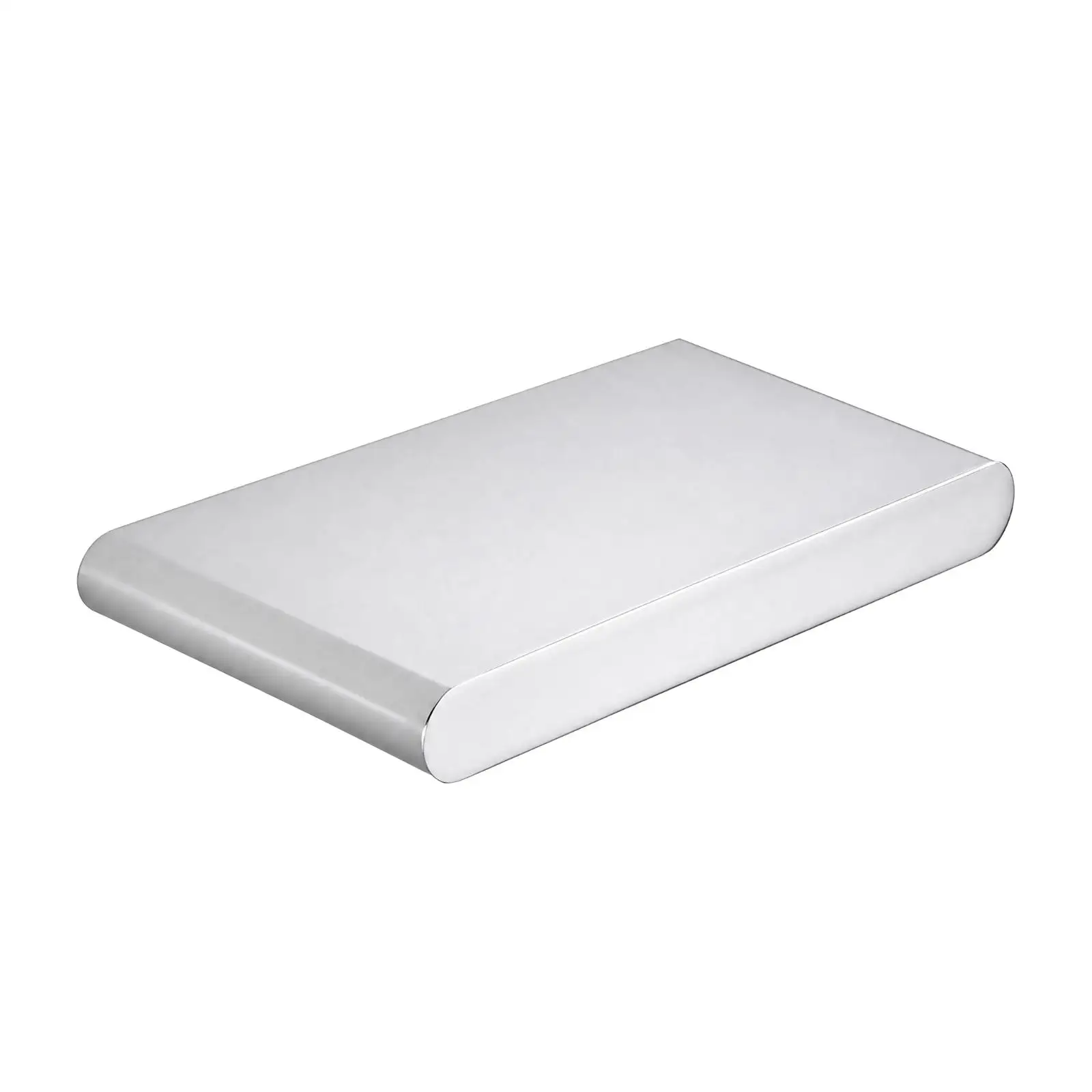 Bathroom Paper Holder Wall Shelf for Toilet Paper Storage Zinc Alloy Compact Rack for Small Washroom