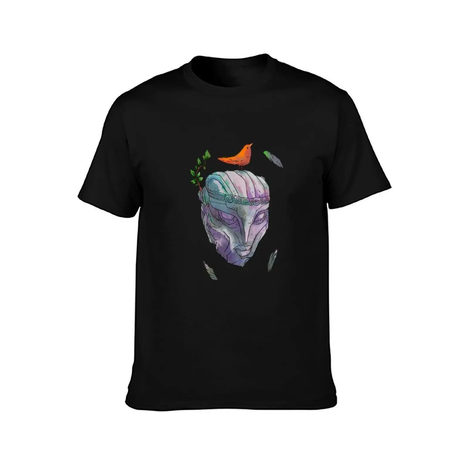 Stonefaced Bird T-Shirt Functional Casual Short Sleeve Tee T-Shirt